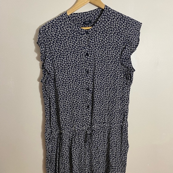 Rails women's ellie multicolor romper in flower petals sz large - Picture 4 of 7